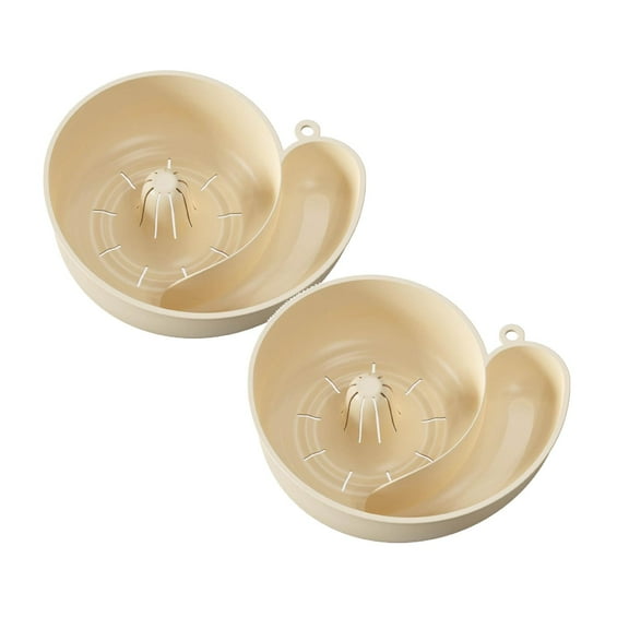 2Pack Automatic Fruit And Vegetable Washer | Berry Washing Bowl With Rotating Bowl | Fruit Washing Bowl With Strainer | Vegetable Cleaning Device | Function Kitchen Drain Drain Rack Home Decor