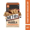 MET-Rx Big 100 High Protein Meal Replacement Bars, Granola Peanut Butter, 28g Protein, 3.52 oz, 4 Count