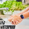 thumbnail image 3 of Reloj inteligente unisex con función de teléfono, asistente de voz, alerta de mensajes, reloj de fitness, monitor de pulso de sueño, reloj deportivo, 3 of 5