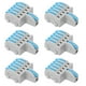 thumbnail image 5 of Conector rápido SPL de 20 piezas, 1 entrada y 5 salidas, divisor de tipo empuje, terminal de cable de cobre y PC (azul), 5 of 14
