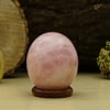 Reikiera Rose Quartz Stone Ball Natural Gemstone Sphere Reiki Crystal Healing With Ring Stand- Choose Size
