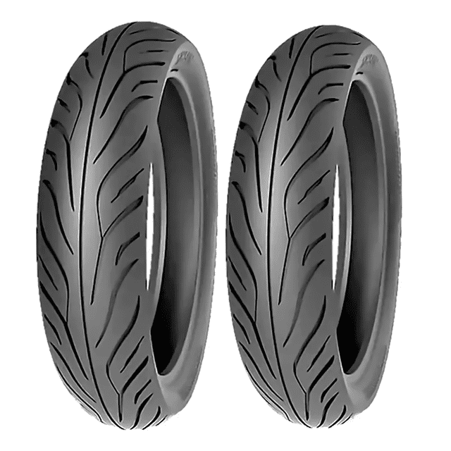 2 Llantas De Motoneta Timsun 3.50-10 51 j Ts-689 Uso Sin Camara