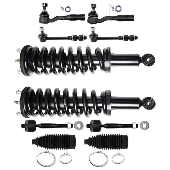 CCIYU Front Strut Spring Assembly Control Arm and Ball Joint Assembly 2003-2006 for Toyota Tundra Complete Suspension Kit Fits 171347L, EV800444, K90680, ES80381, ES80382