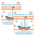 thumbnail image 7 of Yayeee 2-Pack Plug in LED Night Lights with Light Sensors Motion Detectors, Blue Nautical Pattern, 7 of 7