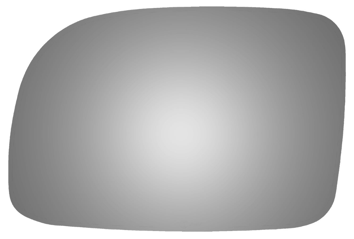 Burco Side View Mirror Replacement Glass - Clear Glass - 4157