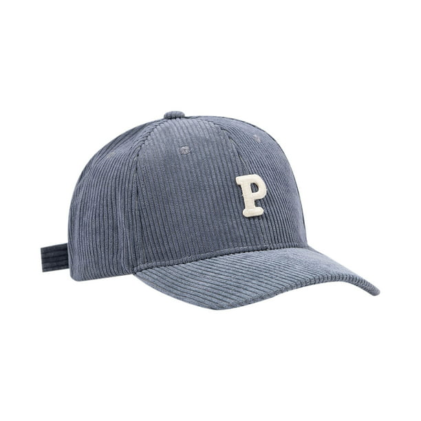 PEZHADA Baseball Hat Adjustable Hats for Men Women Baseball Cap,Men's And  Women's Fashion Solid Color Minimalistic Letter Print Retro Street Peaked  Cap Sun Hat 