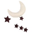 thumbnail image 1 of Decoración De Nubes Gota De Lluvia Estrella Baoblaze Decoración Colgante Baby Shower Fliz Decoración Colgante Estrella Lunar, 1 of 6