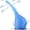 Blue, variant on Anti Backflow Anal Douche Enema Bulb for Men Women, Soft Silicone Leakproof Portable Douche for Colon Cleansing, Constipation Comfort, Reusable Anal Cleaner 170ml, Blue