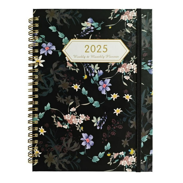 2025 English Schedule A5 Plan Book With Separating Pages Plan Notebook Coil Book