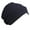 Black, variant on Unisex Cotton Sleep Cap Cancer Beanie Turban Hair Loss Chemo Hat Pleated