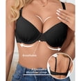 thumbnail image 7 of SwiftWear Women's Underwire Bra Lace Trim Push Up T-Shirt Bra for Everyday Lift, Comfort & Support, 7 of 7