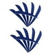 thumbnail image 1 of 12 Piezas de s de Escudo de Pavo de Tiro con de 3 Pulgadas de Longitud Completa para Flechas DIY, de Objetivos Al Aire Libre, Duraderas Azul Baoblaze Tiro con arco Flecha Fletchings, 1 of 7