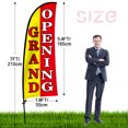 thumbnail image 2 of QSUM Grand Opening Feather Flag Kit,7FT Grand Opening Advertising Banner, Grand Opening Business Signs, 2 of 4