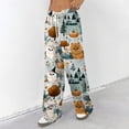thumbnail image 3 of Trgacdwlo Halloween Pajamas Pants Women Loose Fit Sleepwear Lounge Pants for Women Funny Pumpkin Graphic Fall Cozy Comfy Pajama Bottoms Women, 3 of 5