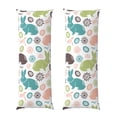 thumbnail image 1 of Balery Easter Rabbit Funda Protectora para Almohada Corporal de Algodón Hipoalergénico con Cierre(55 x 21 pulgadas), Almohadas No Incluidas, 1 of 7