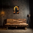 thumbnail image 2 of ZHONGYUTONG Black Cat Canvas Wall Art Black Cat Pumpkin Picture Skeleton Skull Print Halloween Painting for Living Room Decor Framed (12.00" x 18.00"), 2 of 5