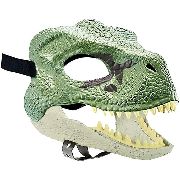 Máscara de dinosaurio juguetes para niños máscara realista Fursuit cabeza máscara de depredador regalos para niños