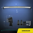 thumbnail image 2 of Nilight 54 Inch 312W Curved Spot Flood Combo Led Light Bar LED Off Road Light Driving Light and 1PC 14AWG 12V 5Pin Rocker Switch Wiring Harness Kit - 1 Lead, 2 of 9