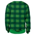 thumbnail image 4 of PMUYBHF Homme Hommes Chandails à Capuche Chandail Homme Printemps et Automne Grande Fleur Tout Imprimé Manches Longues Col Rond Sans Capuche Floral Tendance Mode Chandail de Base Chandails pour Hommes Chandails à Capuche à Fermeture Éclair 3X, 4 of 7