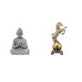 thumbnail image 1 of Estatua De Buda Mono Con Forma De Caballo, Escultura De Sun Wukong, Arte Coleccionable De Resina, Adorno Artesanal, Miniatura Decorativa Para Hotel, Patio, Centro De Mesa, Estante, Sala De, 1 of 8
