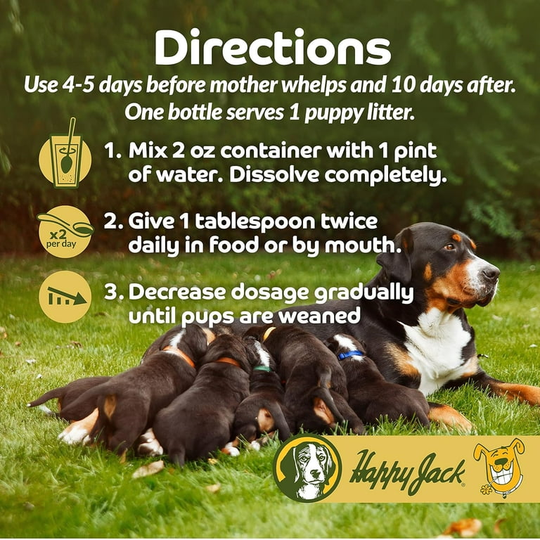 Happy Jack Milkade Puppy Formula Liquid Milk Supplement for