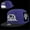 Purple & Black, variant on California Republic Snapback Hat Cap - Digital Woodland Camo White