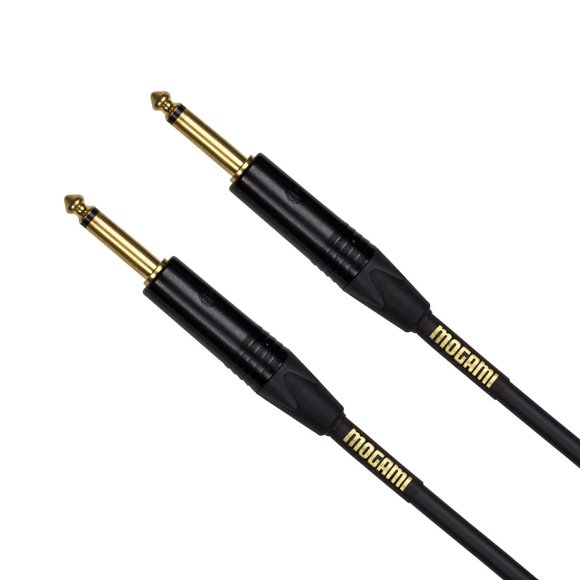 Cable Instrumento Mogami Gold 10 ft Extremos Rectos