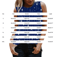 thumbnail image 3 of QASIEATN Women Print Daily Summer Shirts for Women's O Neck Tank Tops Print Blouse Sleeveless Workout Shirts Casual Loose Tees, 3 of 9