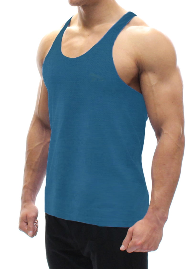 BODYSMART A Men's Tank Top Royal Blue 3XLarge