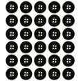 thumbnail image 2 of Maoww 100Pcs Resin Buttons Candy Color 4 Holes Children Handmade Decoration for DIY Sewing Craft, 2 of 9
