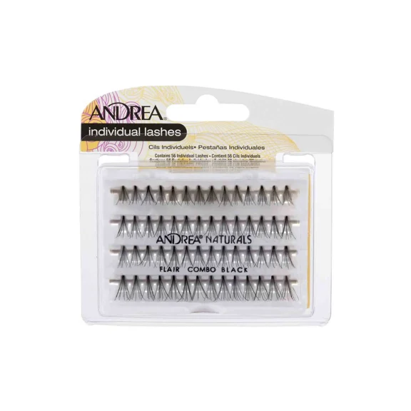 Andrea Naturals Flair Combo Black  Individual Eyelashes