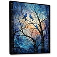 thumbnail image 2 of Designart "Tree Moonlit form II" Landscape Trees Floater Framed Canvas Wall Art, 2 of 7