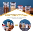 thumbnail image 4 of 4Pcs Household Salt Shakers Plastic Pepper Shakers Multi-function Seasoning Bottles, 4 of 9