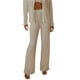 thumbnail image 4 of VISgogo Pantalones casuales de primavera y verano para mujer Pantalones de pierna ancha fruncidos con banda elástica de color sólido VISgogo moda, 4 of 6