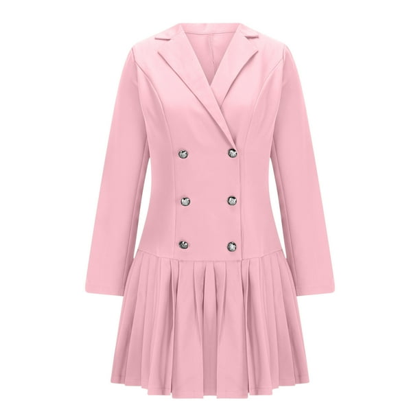 pink plus size blazer dress 19 plus size blazer dresses we're adding to cart in 2022