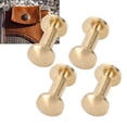 thumbnail image 1 of 50 Set Brass Rivets Kit, Proof, Oxidation Resistant, Ideal for Leather Repair and Decoration, 8mm Slot Screw, Bright and Delicate Brass Rivets for Leather Bag, Clothes, and, 1 of 7