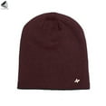 thumbnail image 3 of PULLIMORE Women Men Winter Knit Beanie Hat Cap Slouchy Skull Ski Hat (Wine Red), 3 of 9