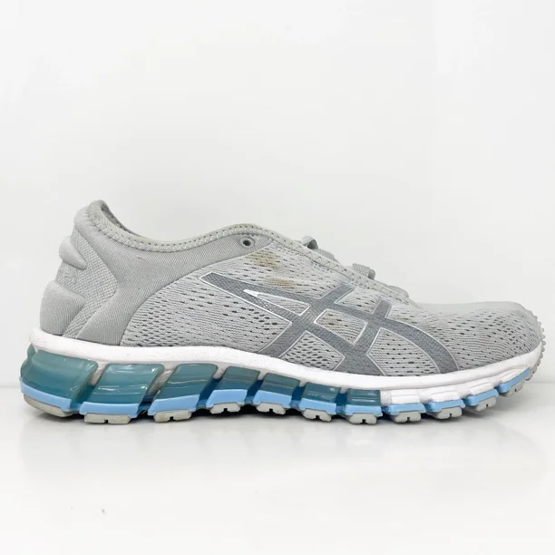 Asics Womens Gel Quantum 180 3 1022A027 Gray Running Shoes Sneakers Size 7.5