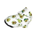 thumbnail image 2 of Cauagu Avocado Friends Pattern Winter Pet Hoodie Sweatshirts- Dog Hoodie Sweater with Leash Hole - Cute Dog Hoodie - Pet Clothes Puppy Cat Custume -Small, 2 of 8