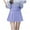 Purple, variant on WTXUE Shorts, Skort A-Line, High Waist Pleated Casual Slim Short Fit Skirts Solid Falda Short Mujer Uniform Skirts for Girls Vestidos De Fiesta Largos De Noche Mini Women, Pink Size M(US:8)