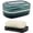 Blue Style-1, variant on Solid Shampoo Bar Holder, Large Bar Soap Holder, Travel Soap Container, Soap Box with Draining Layer, Soap Case for Bathroom, Traveling, Gym, Camping (Blue Style-1-Large)
