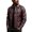 Red, variant on Men's Utility Drop Shoulder Jacket Casual Motorcycle Coat Streetwear Outerwear Style for Everyday Wear and Parties(Red,L)