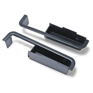 Scott Drake C9ZZ6524046-7BK Deluxe Door Cups Black Pair
