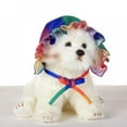 thumbnail image 2 of Pet Summer Sun Cap  Puppy Canvas Hat Sunscreen Beach Visor for Small Dogs, 2 of 4