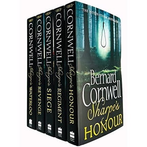Pre-Owned Bernard cornwell the sharpe series 16 to 20 books collection set (honour, regiment, siege, revenge, waterloo)