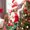 Green, variant on EUDIDV Xmas Tree Decor Hand Woven Cotton Rope Christmas Gift Basket Santa Claus Storage Basket Gift Basket Apples Bag Tote Bag Candy Bag Wine Bag Desktop Storage Basket Christmas Ornaments