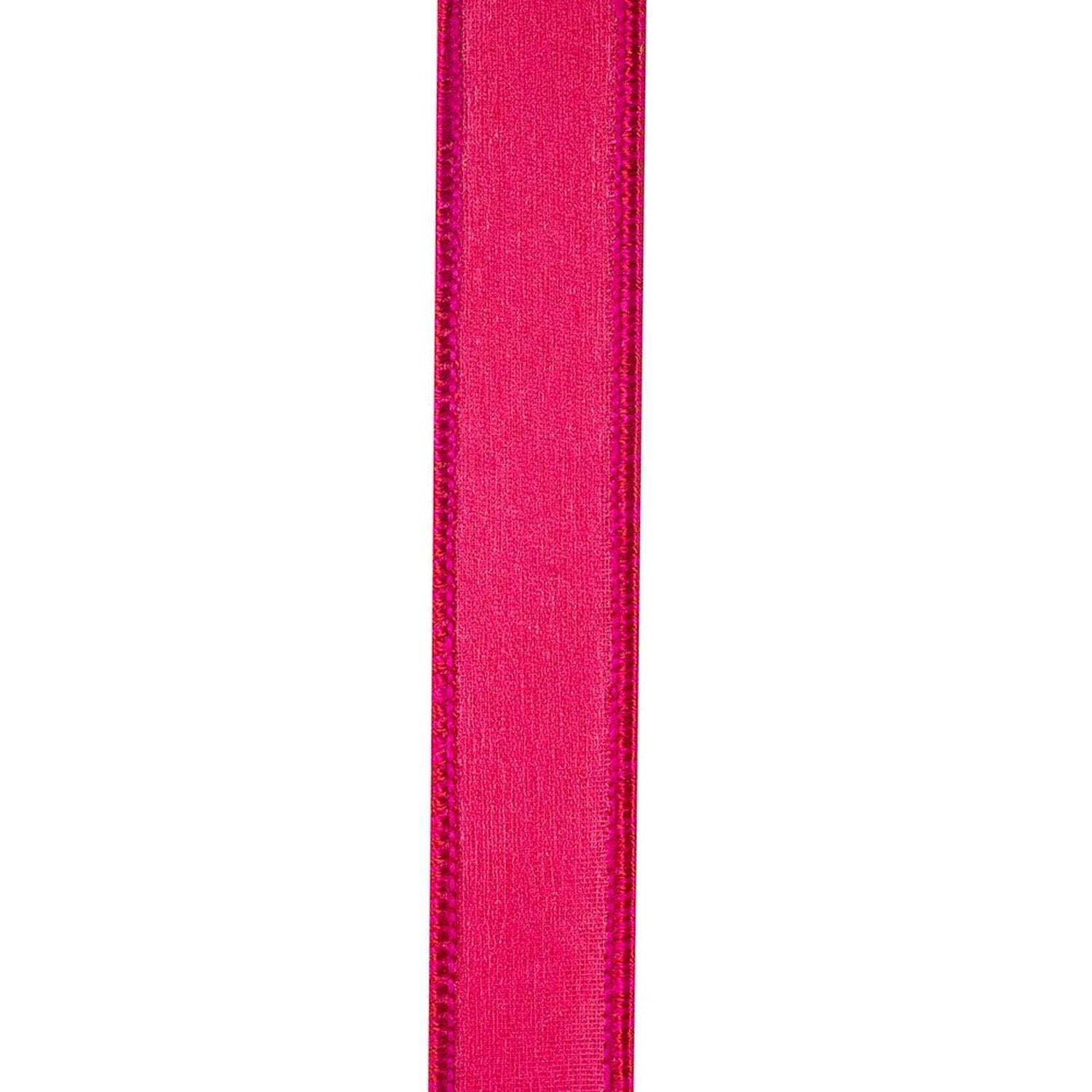 Reliant Ribbon - 94599W-222-05F, Ribbon, Fuchsia, 7/8 Inch, 10 Yards