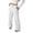 R673/White, variant on Vividxx Girls Sweatpants Casual Wide Leg Sweatpants With Pockets Soft Lined Elastic Waist Solid Color Trousers For Fall Winter Fashion 5-6 Years