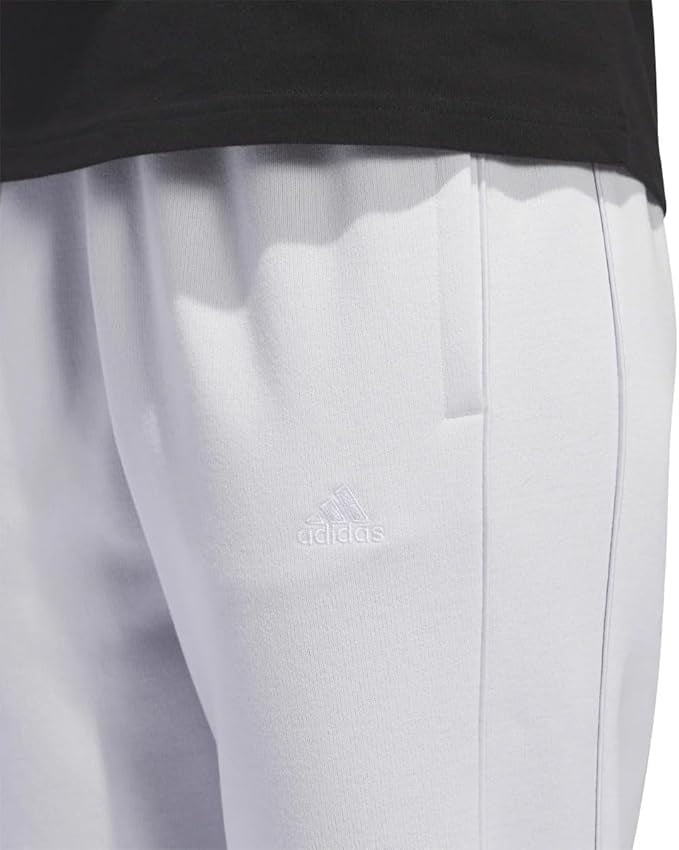 adidas Women’s Relaxed Fit Tapered Legs Fleece Pant  Gray (Dash) XS