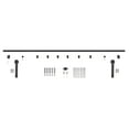 thumbnail image 2 of Miseno Mbdh0205x96 96" Straight Strap Barn Door Hardware Kit - Black, 2 of 7